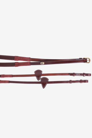 Soft Grip Rubber Rein Brass