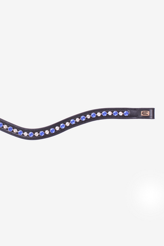 Frontriem E-Logo Blauw/Wit