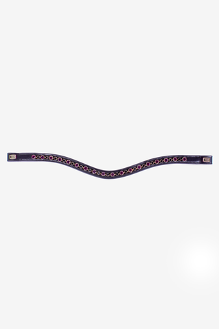 Browband E-Logo Purple/Black