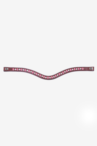 Browband E-Logo Pink/White