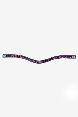 Browband E-Logo Purple/Black