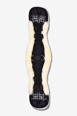 Dressurgurt Lammfell
