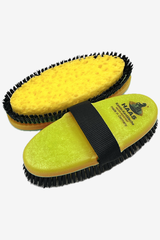 Brosse de lavage combinée Jaune