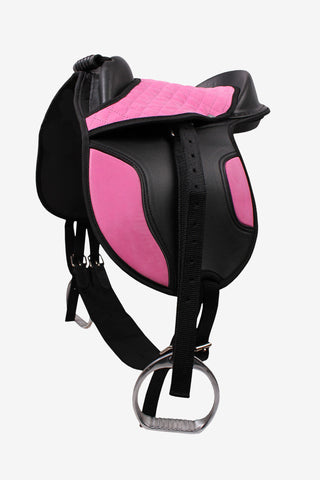 Shetland zadel Roze