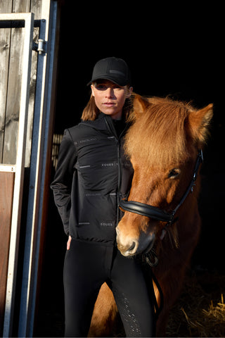 Eques KLSara Hybrid Reitjacke Schwarz