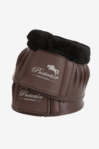 Gummiboots Fleece Braun