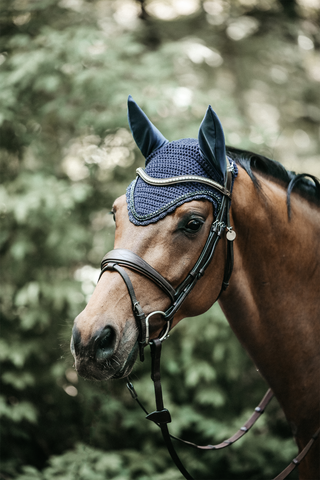 Stone & Pearl Lange Isolierte Fliegenhaube Navy