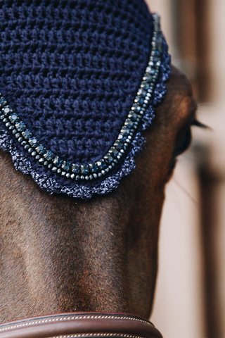 Stone & Pearl Lange Isolierte Fliegenhaube Navy