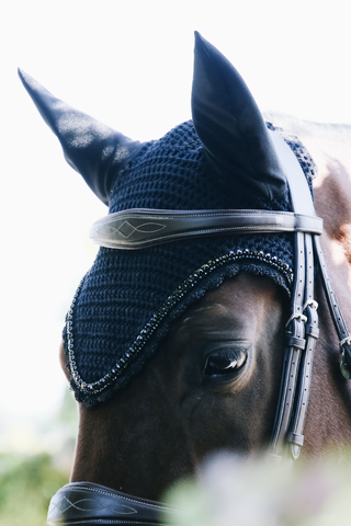 Stone & Pearl Lange Isolierte Fliegenhaube Navy