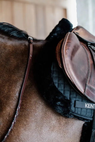 Tapis de selle Hunter Peau de mouton