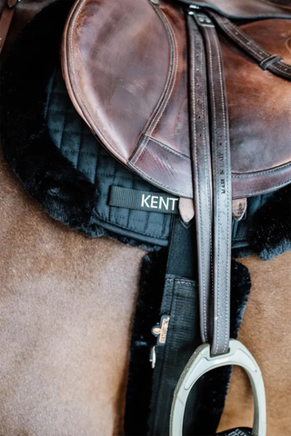 Tapis de selle Hunter Peau de mouton