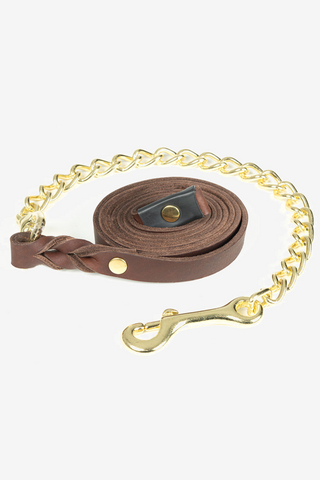 Longe Cuir Souple 18mm 230cm Marron