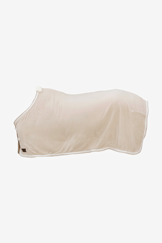 Fleece Rug Plaited Rope Beige