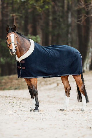 Show Heavy Fleece Deken Navy