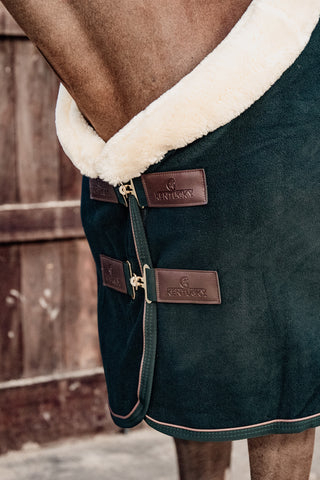 Show Heavy Fleece Deken Pine Green