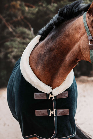 Show Heavy Fleece Deken Pine Green