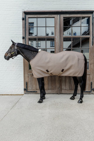 4D Spacer Cooler Sweat Rug Beige