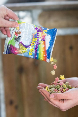 Snacks Treat Bag Rainbow