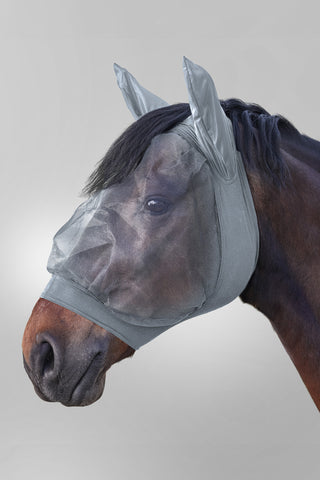 Skinny Fliegenhaube Silber