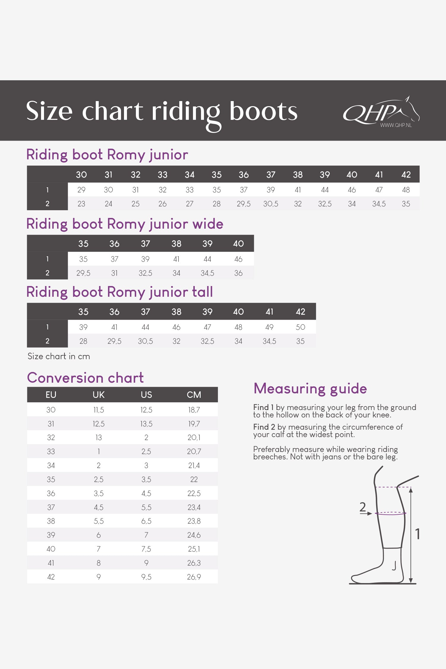 Size Guide