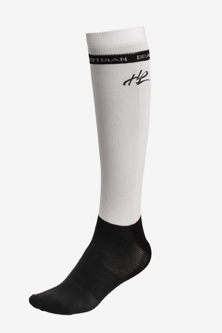 Wettkampf Reitsocken Sommer Weiß