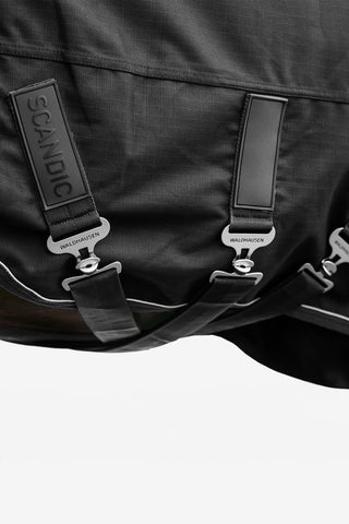 Outdoordecke Scandic Light Schwarz