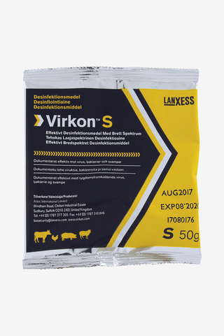 VIRKON S 50G DÉSINFECTANT
