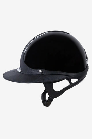 Riding Helmet Premium Eclipse Glossy Black