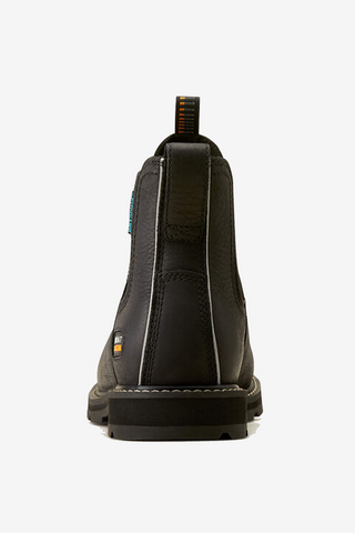Groundbreaker Chelsea Wasserdichte Stahlkappe Stiefel Schwarz