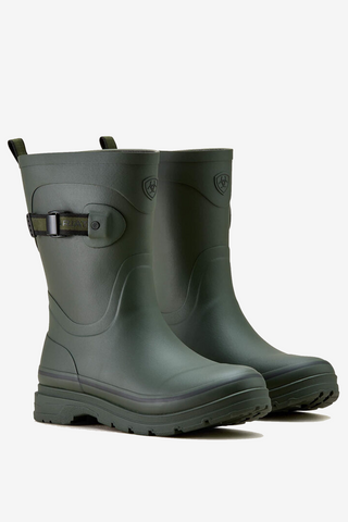 Kelmarsh Mid Gummistiefel Dark Olive