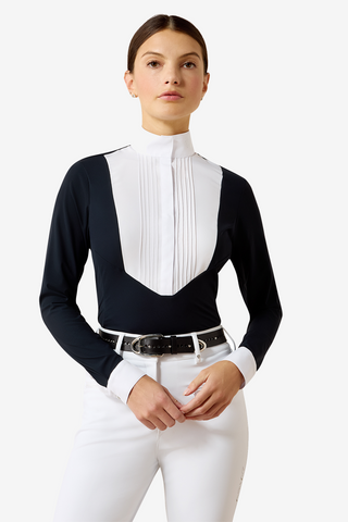 Konkurrenceskjorte SolVeil Navy