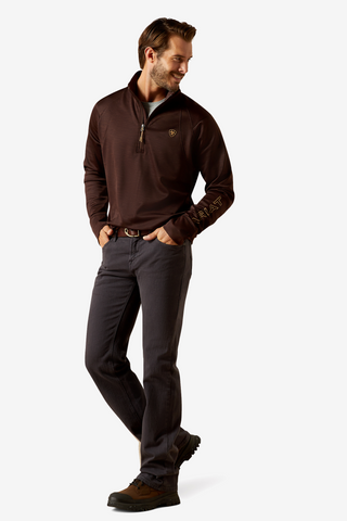 Pull Team EQ Homme 1/2 Zip Java