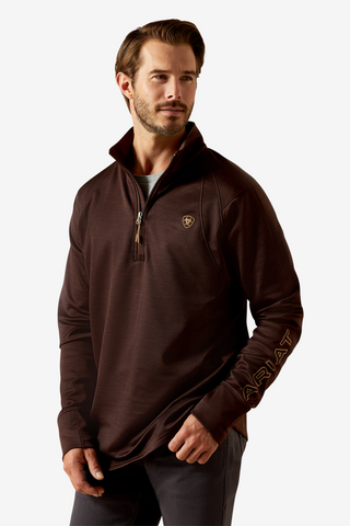 Pull Team EQ Homme 1/2 Zip Java