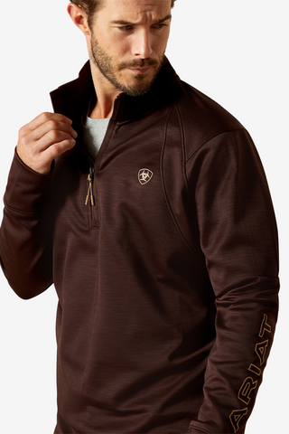 Pull Team EQ Homme 1/2 Zip Java