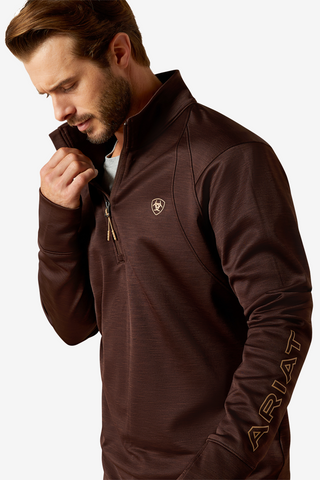 Pull Team EQ Homme 1/2 Zip Java