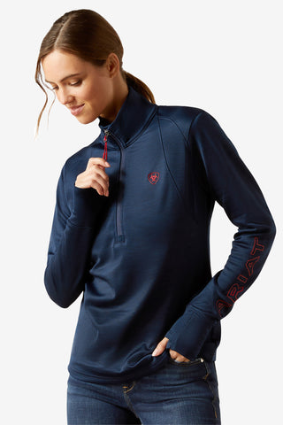 Team EQ 1/2 Zip Sweater Navy