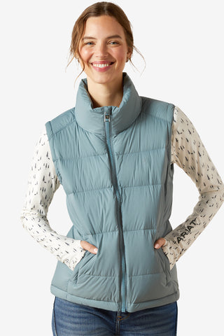 Ultrapuff Daunenweste Steel Sage