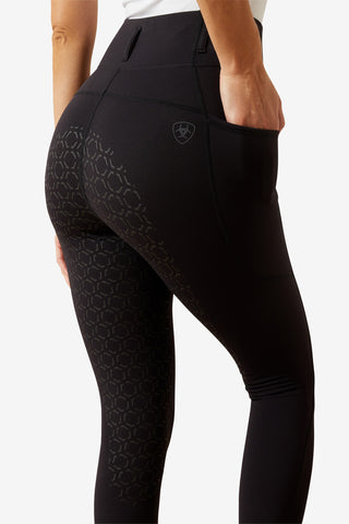 Venture 2.0 Thermal Vollbesatz Reitleggings Schwarz