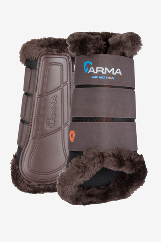 Air Motion Supafleece bruine beenbeschermers