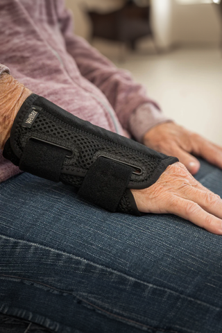 Carpus polsbrace met spalk Rechts Zwart