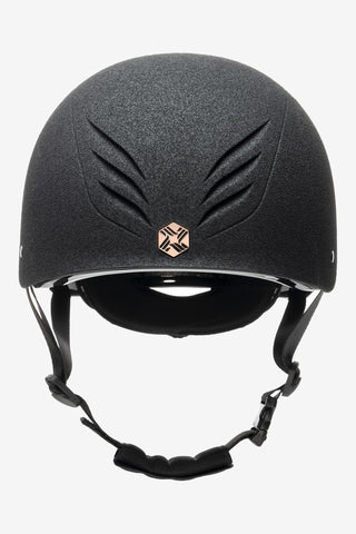 Casque d'équitation Phoenix Mips Noir/Or rose