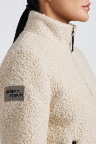 Teddy Fleece Zip Jas