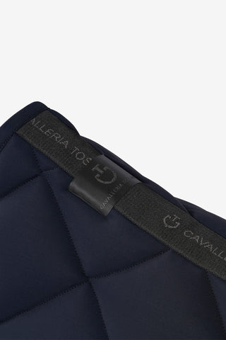 Diamond Quilt Jersey Springschabracke Navy