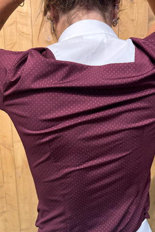 Wedstrijdshirt met wingkraag