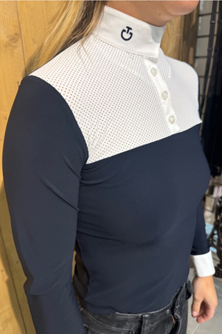 Geperforeerd Wedstrijdshirt Lange Mouw Junior