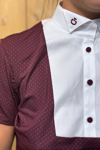 Wedstrijdshirt met wingkraag