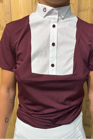 Wedstrijdshirt met wingkraag