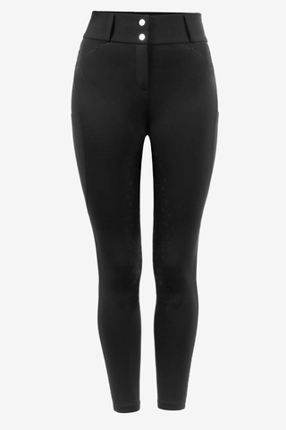 Cavalcandera Vollbesatz Reitleggings Schwarz
