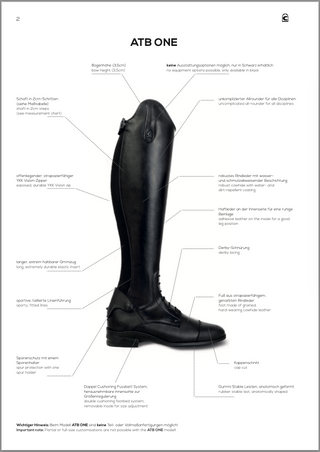 ATB One Bottes d'équitation 50-31