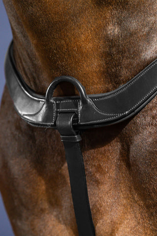 Brystplade 5-punkt New English Sort